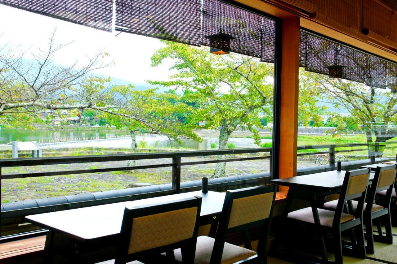 Kyoto Arashiyama Onsen Ryokan Togetsutei Buitenkant foto
