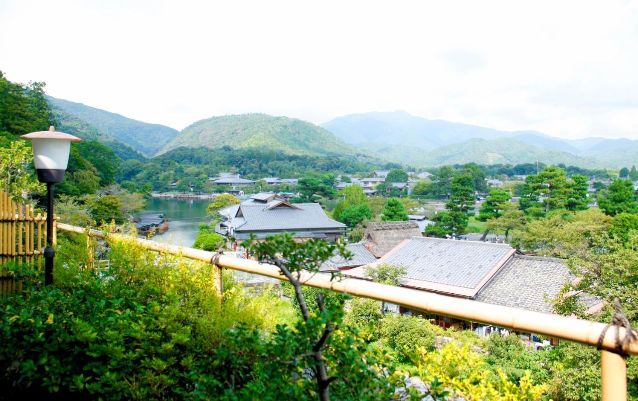 Kyoto Arashiyama Onsen Ryokan Togetsutei Buitenkant foto
