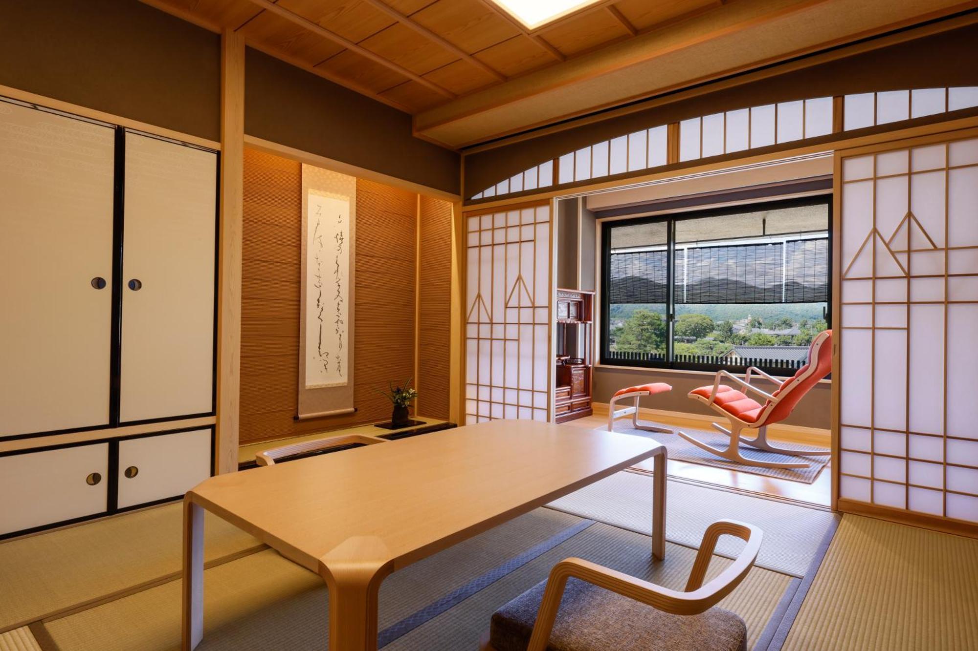 Kyoto Arashiyama Onsen Ryokan Togetsutei Buitenkant foto